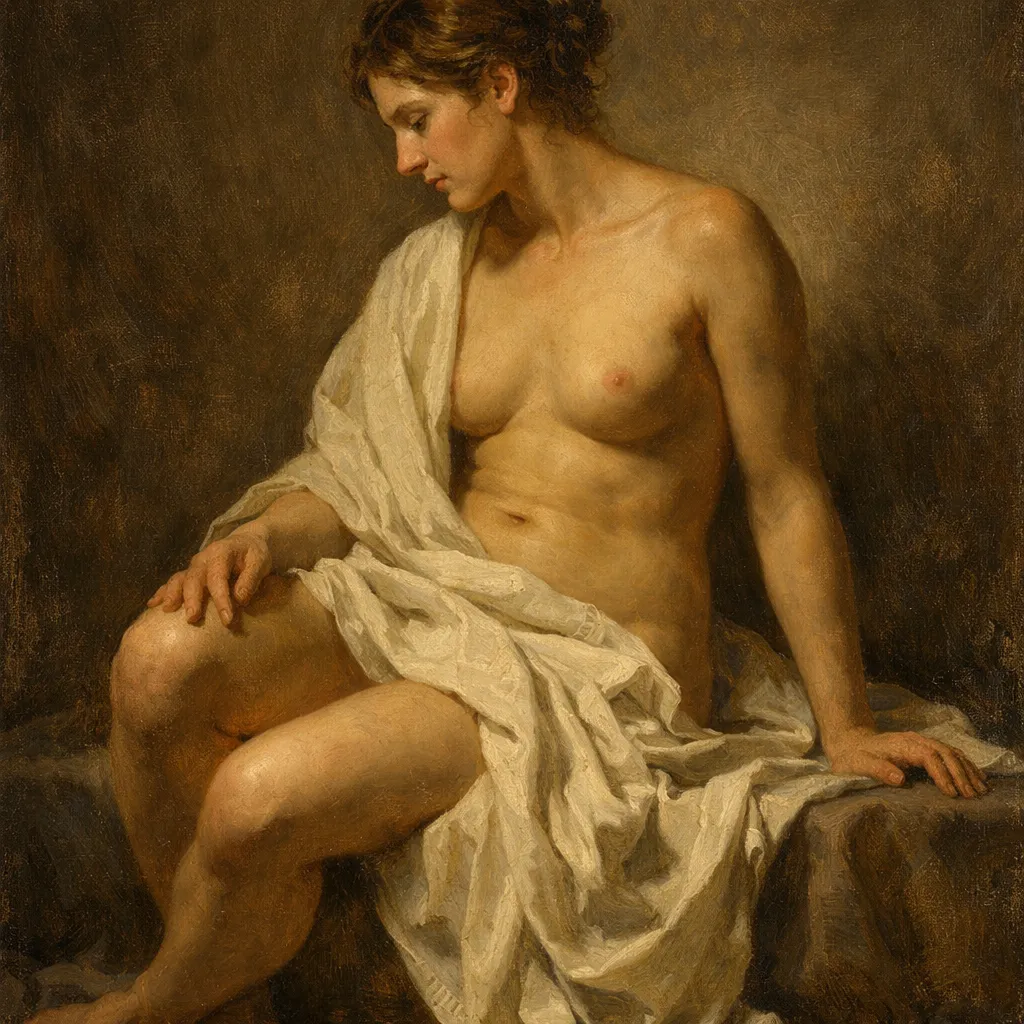 Nu • Drapé